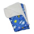 Kd Vestidor Stars & Clouds Fleece & Ultra Plush Blanket KD1812831